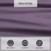 imageEddie Bauer  Queen Sheet Set Washed Percale Bedding Set with Deep Pockets Super Soft 100 Luxury Cotton with Smooth Percale Weave Percale Purple QueenPercale Purple