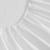 imageEddie Bauer  Queen Sheet Set Washed Percale Bedding Set with Deep Pockets Super Soft 100 Luxury Cotton with Smooth Percale Weave Percale Purple QueenPercale Offwhite