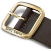 imageEddie Bauer Womens Casual Leather Belts with Durable Metal BuckleCenter Bar  Brown
