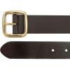 imageEddie Bauer Womens Casual Leather Belts with Durable Metal BuckleCenter Bar  Brown
