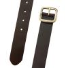 imageEddie Bauer Womens Casual Leather Belts with Durable Metal BuckleCenter Bar  Brown