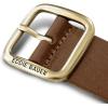 imageEddie Bauer Womens Casual Leather Belts with Durable Metal BuckleCenter Bar  Tan