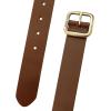 imageEddie Bauer Womens Casual Leather Belts with Durable Metal BuckleCenter Bar  Tan
