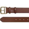 imageEddie Bauer Womens Casual Leather Belts with Durable Metal BuckleDouble Keeper  Tan