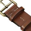 imageEddie Bauer Womens Casual Leather Belts with Durable Metal BuckleDouble Keeper  Tan