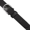 imageEddie Bauer Womens Casual Leather Belts with Durable Metal BuckleEndless Leather  Black
