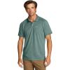 imageEddie Bauer Mens Mt Ss Resolution Pro Polo 20Dusty Loden
