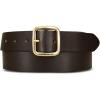 imageEddie Bauer Womens Casual Leather Belts with Durable Metal BuckleCenter Bar Brown
