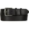imageEddie Bauer Womens Casual Leather Belts with Durable Metal BuckleDouble Keeper Black