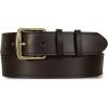 imageEddie Bauer Womens Casual Leather Belts with Durable Metal BuckleDouble Keeper  Brown