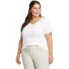 imageEddie Bauer Womens Favorite ShortSleeve VNeck TShirtWhite