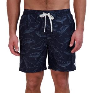 imageEddie Bauer Mens SPF 50 Volley Swim Trunk  Fun Designs Comfortable and Stylish 7quot InseamAtlantic