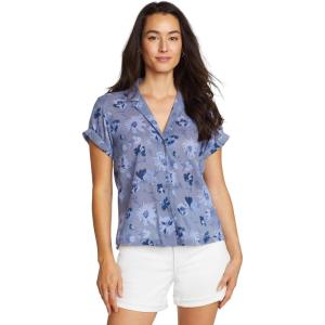 imageEddie Bauer Womens WP SS Packable Camp Shirt Aster