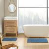 imageEddie Bauer  Bath Rug Soft Plush Tufted with SkidResistant Backing Quick Dry ampamp Super Absorbent Logan Beige 24quot x 40quotLogan Indigo Blue