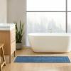 imageEddie Bauer  Bath Rug Soft Plush Tufted with SkidResistant Backing Quick Dry ampamp Super Absorbent Logan Beige 24quot x 40quotLogan Indigo Blue