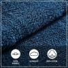 imageEddie Bauer  Bath Rug Soft Plush Tufted with SkidResistant Backing Quick Dry ampamp Super Absorbent Logan Beige 24quot x 40quotLogan Indigo Blue