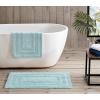 imageEddie Bauer  Bath Rug Soft Plush Tufted with SkidResistant Backing Quick Dry ampamp Super Absorbent Logan Beige 24quot x 40quotTurquoise