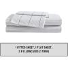 imageEddie Bauer  Oversized Queen Comforter Set 7 Piece Bed in a Bag Bedding Set Easy Care Cotton Percale Blend UltraSoft Breathable Fabrics Plaid Grey QueenPlaid Grey