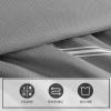 imageEddie Bauer  Queen Comforter Set Super Soft Bedding Set with Matching Shams ampamp Pillowcases OekoTex Certified Chevron ampamp Stripes Grey QueenChevron  Stripes Grey