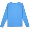 imageEddie Bauer Mens Long Sleeve Rashguard Shirt  UPF 40 Sun Protection  Ideal for Outdoor ActivitiesIsland Blue