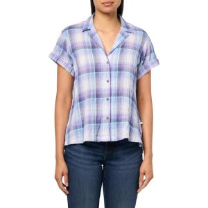 imageEddie Bauer Womens Wr Ss Packable Camp ShirtIris