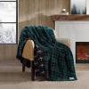 imageEddie Bauer  Throw Blanket Boucle Bedding with Faux Fur Reverse Soft ampamp Cozy Plaid Home Decor Capitol Hill Plaid Red 50quot x 70quotCapitol Hill Plaid Green