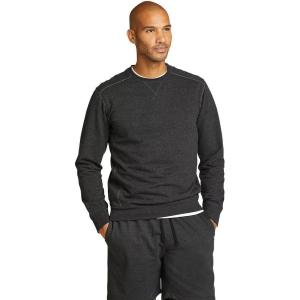 imageEddie Bauer Mens Camp Fleece Crew SweatshirtHeather Gray