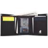 imageEddie Bauer Men Signature Trifold Wallet Available Cotton Canvas Or Ripstop NylonRipstop Nylon  Black