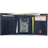 imageEddie Bauer Men Signature Trifold Wallet Available Cotton Canvas Or Ripstop NylonRipstop Nylon Navy