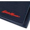 imageEddie Bauer Men Signature Trifold Wallet Available Cotton Canvas Or Ripstop NylonRipstop Nylon Navy