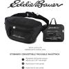 imageEddie Bauer Stowaway Packable WaistpackMade from Ripstop Polyester with 2 Secure Zip PocketsPort