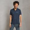 imageEddie Bauer Mens Resolution Pro ShortSleeve Polo 20Med Indigo