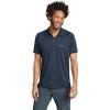 imageEddie Bauer Mens Resolution Pro ShortSleeve Polo 20Med Indigo