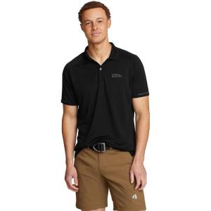 imageEddie Bauer Mens Resolution Pro ShortSleeve Polo 20Black
