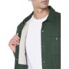 imageEddie Bauer Mens Faux ShearlingLined Thermal ShirtDark Olive