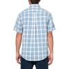 imageEddie Bauer Mens Mr Ss Voyager Flex ShirtBlue Fog