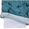 imageEddie Bauer Mens SPF 50 Volley Swim Trunk 8quot Inseam Comes with Comfort Liner  Ultimate Comfort ampamp StretchBlue Spruce
