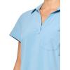 imageEddie Bauer Womens Wr Departure Ss Collared TeeBlue Fog