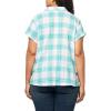 imageEddie Bauer Womens Ww Ss Packable Camp ShirtSea Green