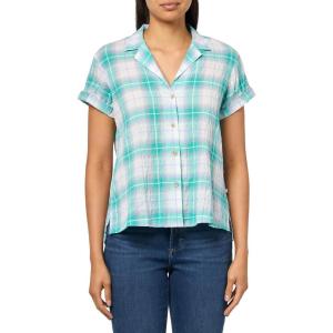 imageEddie Bauer Womens Wr Ss Packable Camp ShirtSea Green