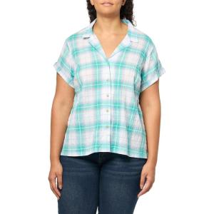 imageEddie Bauer Womens Ww Ss Packable Camp ShirtSea Green