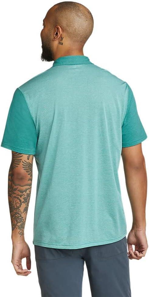 imageEddie Bauer Mens Adventurer ShortSleeve Polo ShirtDusty Jade