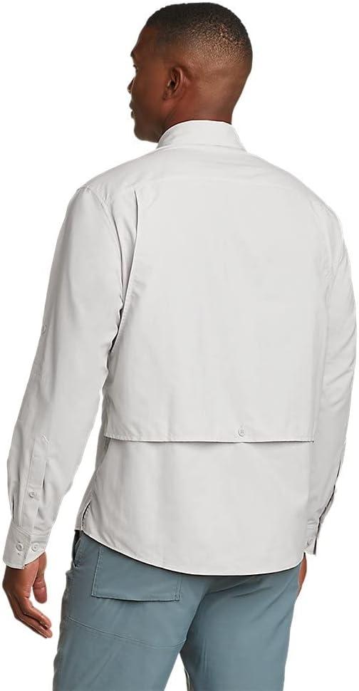 imageEddie Bauer Mens King Salmon LongSleeve ShirtCement