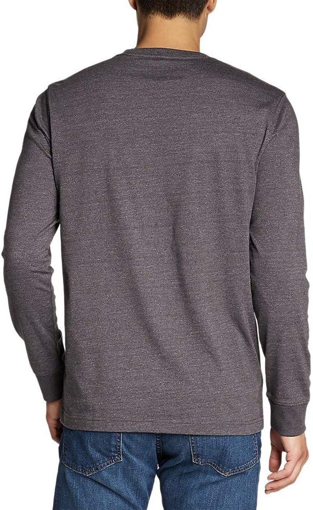 imageEddie Bauer Mens Legend Wash Pro LongSleeve TShirtDk Charcoal Htr