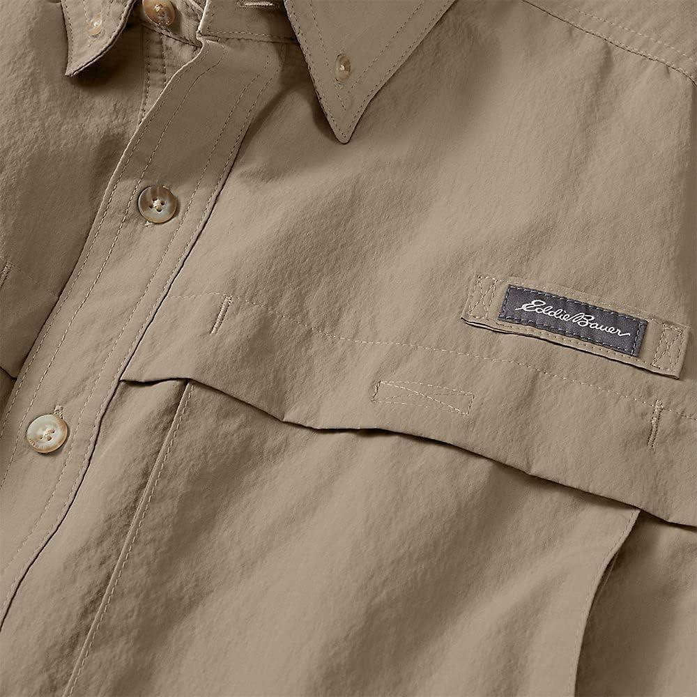 imageEddie Bauer Mens Ripstop Guide LongSleeve ShirtDusty Coral