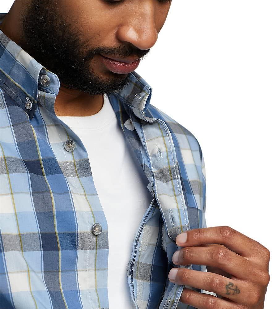 imageEddie Bauer Mens Voyager Flex ShortSleeve ShirtCocoa
