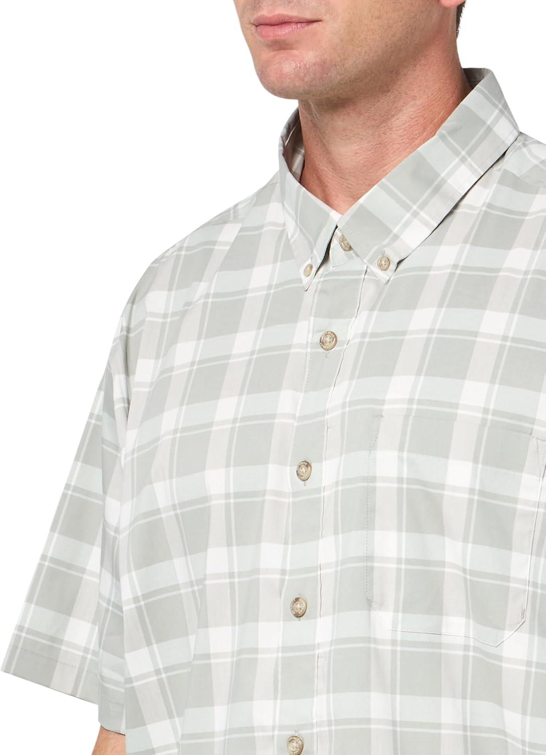 imageEddie Bauer Mens Voyager Flex ShortSleeve ShirtHerb