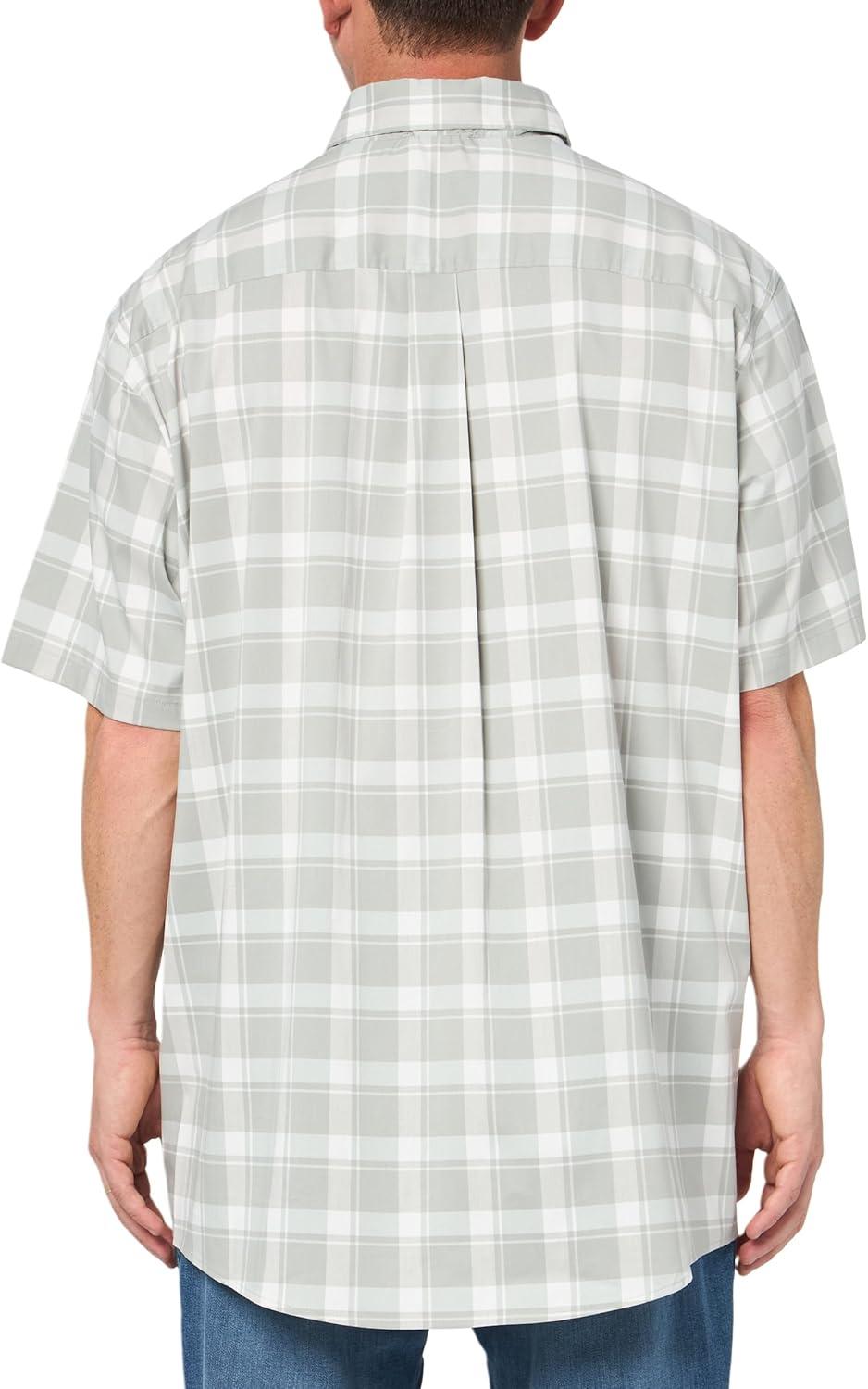 imageEddie Bauer Mens Voyager Flex ShortSleeve ShirtHerb