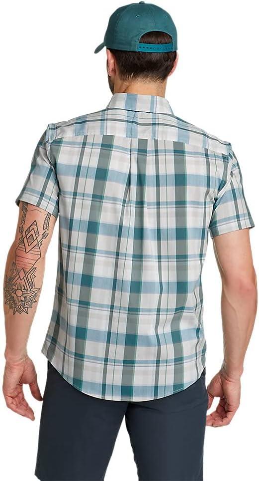 imageEddie Bauer Mens Voyager Flex ShortSleeve ShirtSeamoss