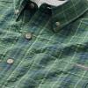 imageEddie Bauer Mens Pack It Seersucker ShortSleeve ShirtIrish Green